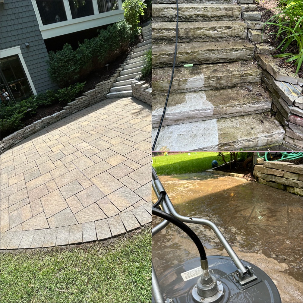 outdoor power washing