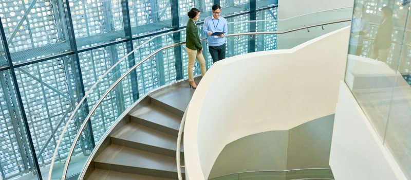 Interior of Modern Office Building